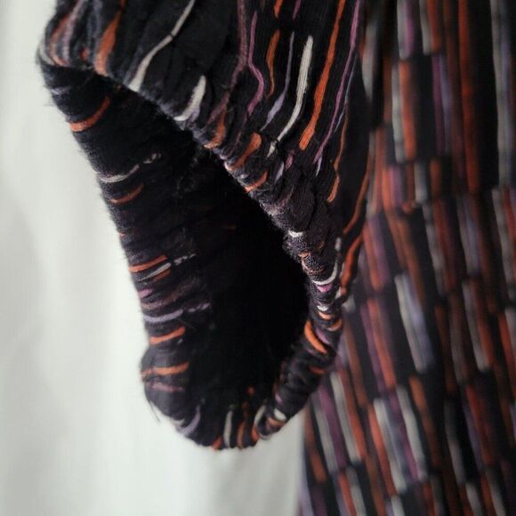 Apt. 9 dress office stretchy knit Colorful XL Shift Professional keyhole chic - Picture 10 of 15